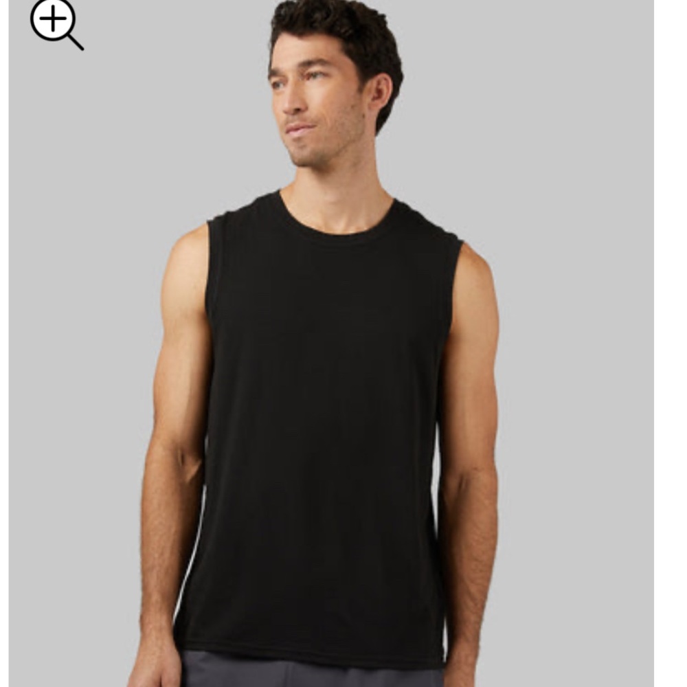 32 Degrees Men’s Athletic Performance Black Tank Top-XXL